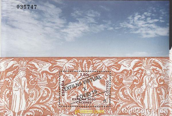 Sellos: 637519 MNH ESPA&Ntilde;A 2020 EXFILNA VIRTUAL X COVID 19