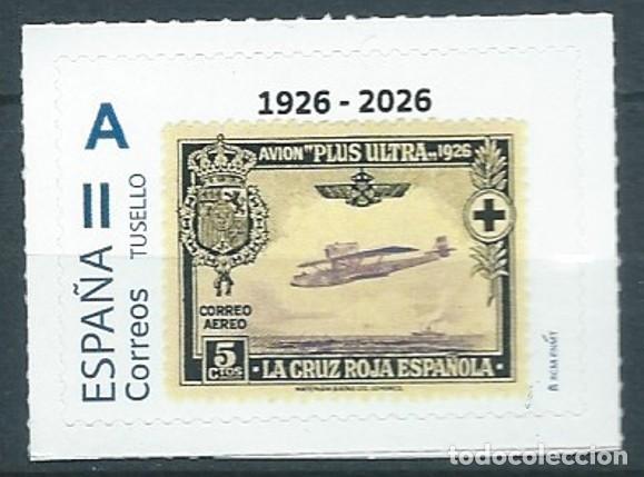 Sellos: ESPA&Ntilde;A 2026 CENT 1926-2026 VUELO DEL PLUS ULTRA. PALOS DE LA FRONTERA (CADIZ) MNH
