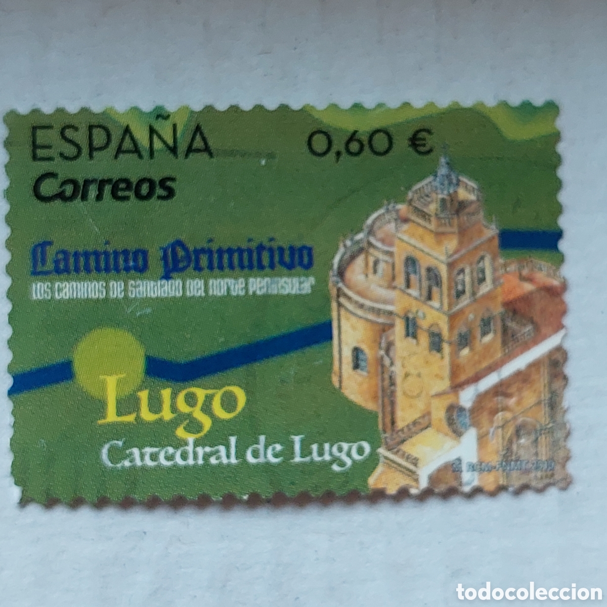 Sellos: 2019 Espa&ntilde;a Usado Camino primitivo Lugo