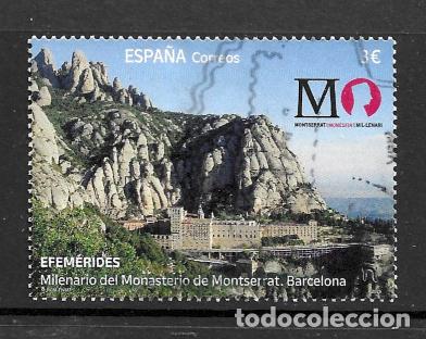 Sellos: ESPA&Ntilde;A 2025. EFEMERIDES. MILENARIO DEL MONASTERIO DE MONTSERRAT. EDIFIL . USADO