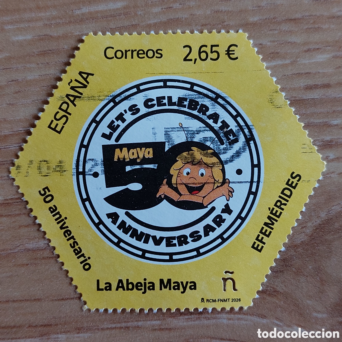 Sellos: 2026 Espa&ntilde;a Usado Efem&eacute;rides La Abeja Maya
