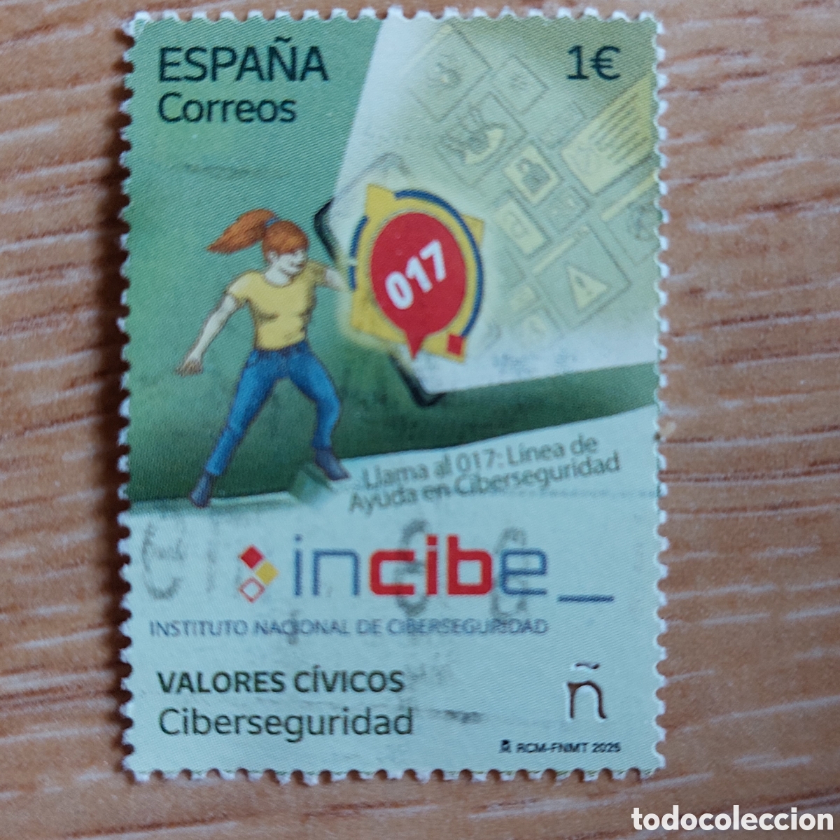 Sellos: 2025 Espa&ntilde;a Usado Valores C&iacute;vicos Ciberseguridad