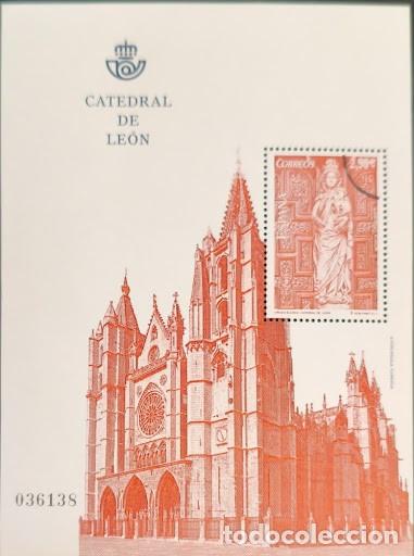 Sellos: Edifil 4761 MNH Hojita Muestra Espa&ntilde;a 2012 HB4761 Catedral de Le&oacute;n
