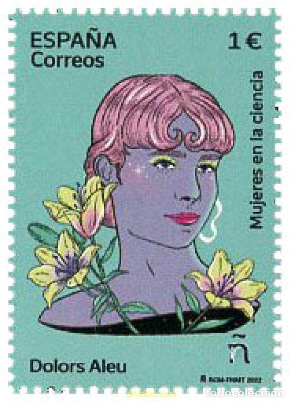 Sellos: 681120 MNH ESPA&Ntilde;A 2022 MUJERES EN LA CIENCIA - DOLORS ALEU