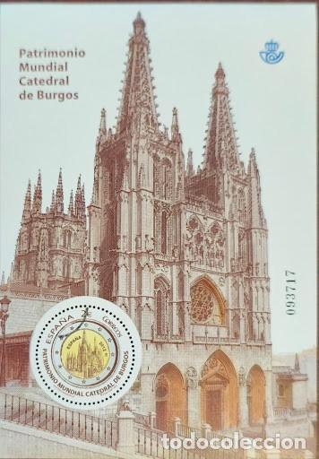 Sellos: MUESTRA OFICIAL - Hoja Bloque Exclusiva - Catedral de Burgos 2012