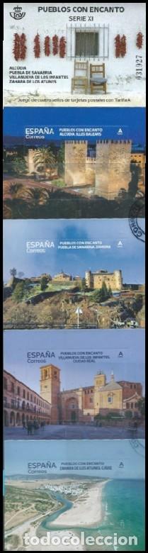 Sellos: ESPA&Ntilde;A 2026 CARNET PUEBLOS CON ENCANTO USADO ED C5913-16 YT C5674-77