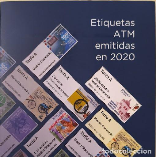 Sellos: Carpeta Oficial Correos 2020 - Etiquetas ATM (Completa con 32 Etiquetas / 8 Motivos) COMPLETO