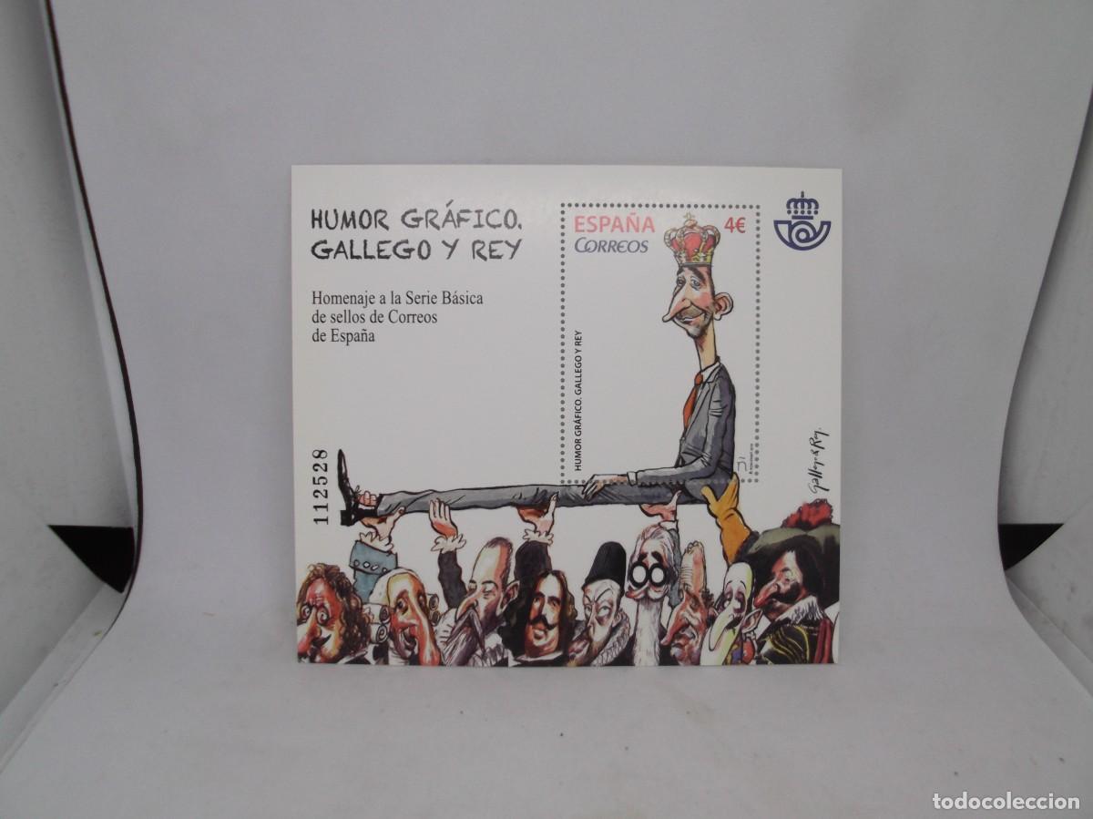 Sellos: Espa&ntilde;a 2016 Humor gr&aacute;fico Gallego y Rey.Homenaje a la serie b&aacute;sica.Nuevo