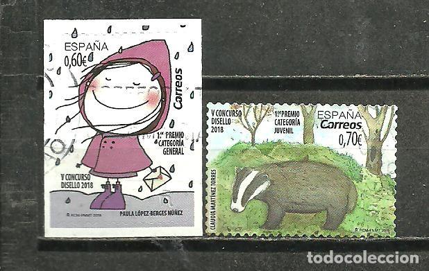 Sellos: ESPA&Ntilde;A 2019 - EDIIFIL NRO. 5290-91 - USADO