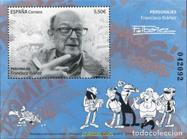 Selos: 738972 MNH ESPA&Ntilde;A 2024 PERSONAJES. FRANCISCO IB&aacute;&ntilde;EZ.