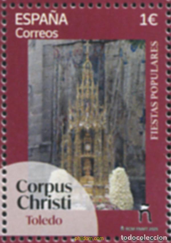 Sellos: 765178 MNH ESPA&Ntilde;A 2025 FIESTAS POPULARES. CORPUS CHRISTI. TOLEDO.