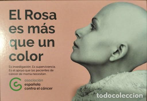 Sellos: Tarjeta Postal / Sello Solidario - &rdquo;El Rosa es m&aacute;s que un color&rdquo; (C&aacute;ncer de Mama - Correos)