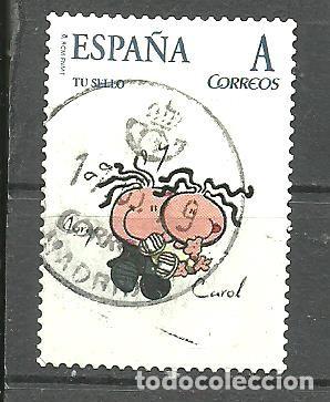 Sellos: ESPA&Ntilde;A 2019 - SELLO PERSONALIZADO- JORGE y CAROL- USADO -