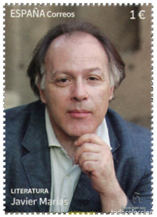 Sellos: 705243 MNH ESPA&Ntilde;A 2023 LITERATURA. JAVIER MAR&Iacute;AS