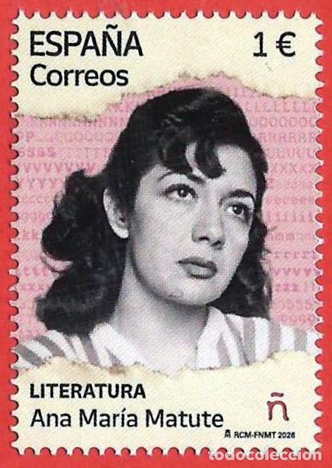 Sellos: Espa&ntilde;a. 2026. Literatura. Ana Mar&iacute;a Matute