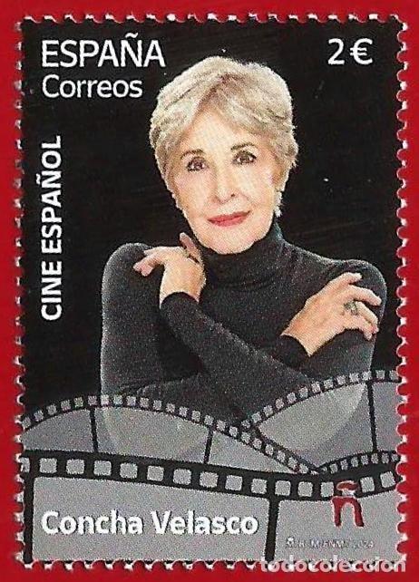 Sellos: Espa&ntilde;a. 2024. Edifil # 5790. Cine espa&ntilde;ol. Concha Velasco