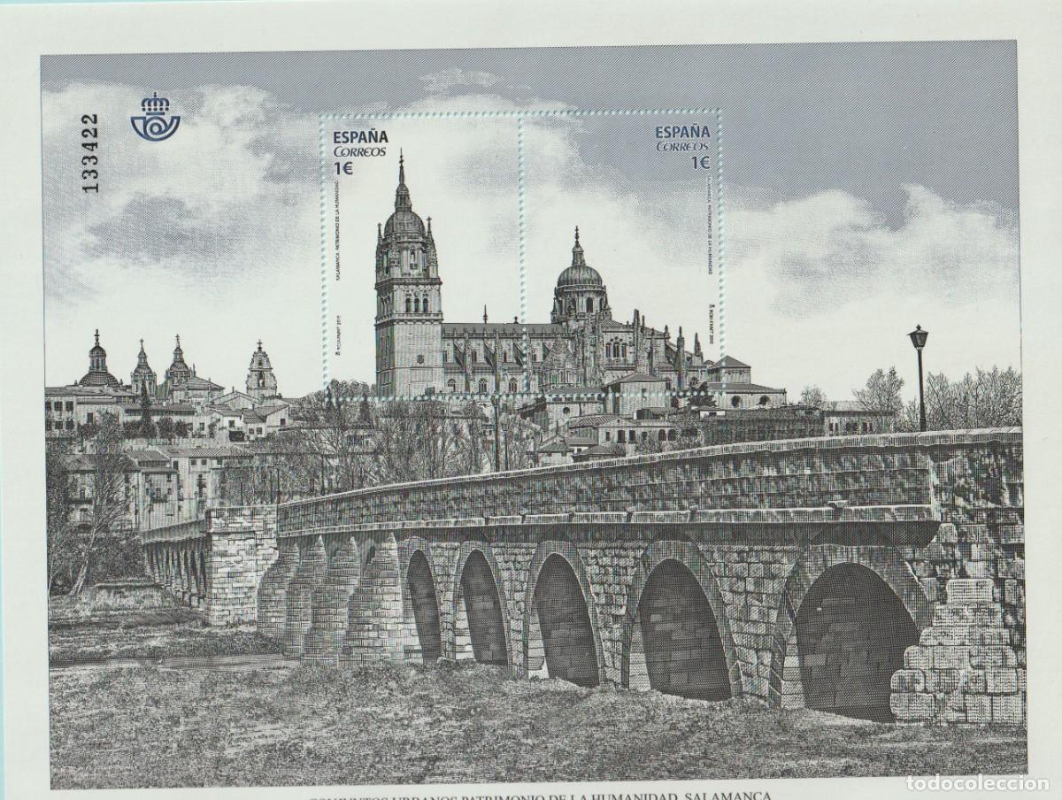 Sellos: Espa&ntilde;a 2016 Edifil 5058 Sello ** MP Patrimonio Humanidad Salamanca Campanario torre Antigua Catedral