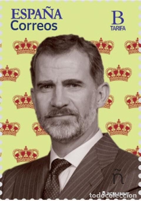 Sellos: Espa&ntilde;a 2020 Edifil 5374 Sello ** Basica Rey Felipe VI Retrato Realeza Michel 5412 Yvert 5116 Spain