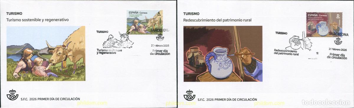 Sellos: 787787 MNH ESPA&Ntilde;A 2026 TURISMO.