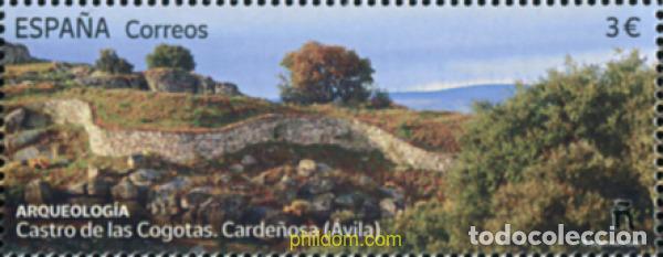 Sellos: 781295 MNH ESPA&Ntilde;A 2026 ARQUEOLOG&iacute;A. CASTRO DE LAS COGOTAS. CARDE&ntilde;OSA (&Aacute;VILA).