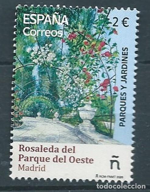 Sellos: ESPA&Ntilde;A 2026 PARQUES Y JARDINES. ROSALEDA DEL PARQUE DEL OESTE. MADRID MNH ED 5911 YT 5672