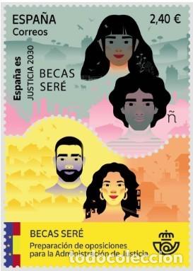 Sellos: ESPA&Ntilde;A 2026 ESPA&Ntilde;A.ES JUSTICIA 2030: BECAS SER&Eacute; MNH ED 5941 YT 5701