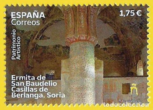 Sellos: Espa&ntilde;a. Spain. Edifil # 5563. Patrimonio Artistico. Ermita de San Baudilio (Soria)