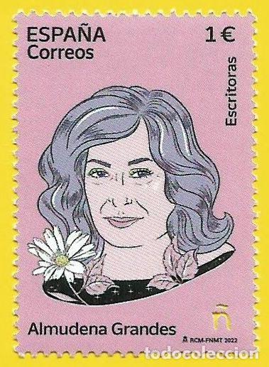 Timbres: Espa&ntilde;a. Spain. Edifil # 5577. Escritoras. Almudena Grandes