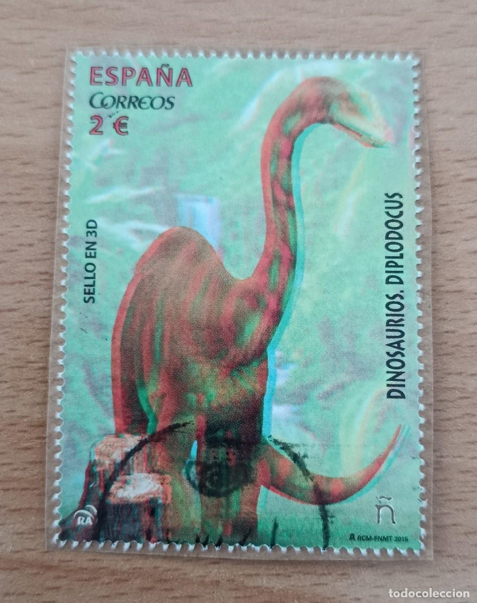 Sellos: Sellos Espa&ntilde;a 2015, Dinosaurios, edifil 4969
