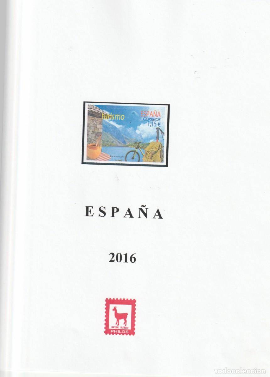Sellos: HOJAS PARA SELLOS DE ESPA&Ntilde;A DEL A&Ntilde;O 2.016