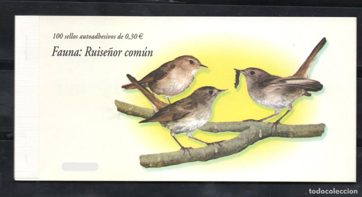 Sellos: TALONARIO 100 SELLOS EDIFIL 4303 ** FAUNA RUISE&Ntilde;OR A&Ntilde;O 2007
