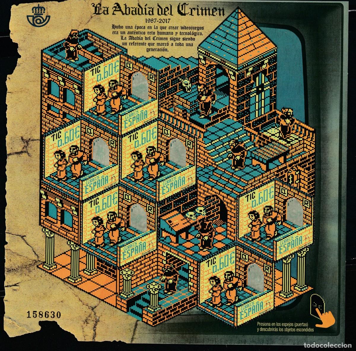 Sellos: EDIFIL 5147** TIC VIDEOJUEGOS MINIPLIEGO DE 6 SELLOS