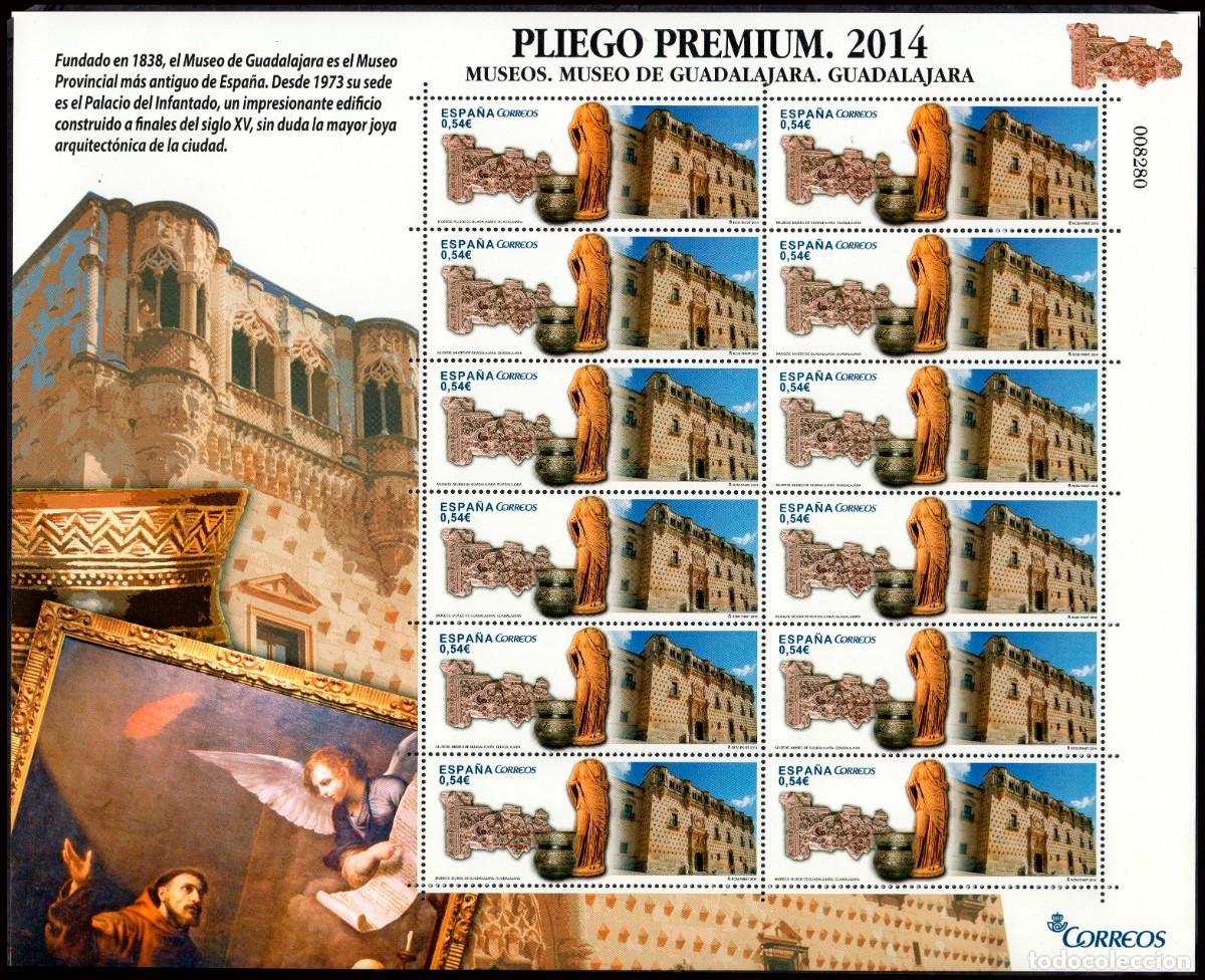 Sellos: Espa&ntilde;a - Pliegos Premium - Edi ** 2/3 - 2014 - Museo Guadalajara y Museo Cuenca