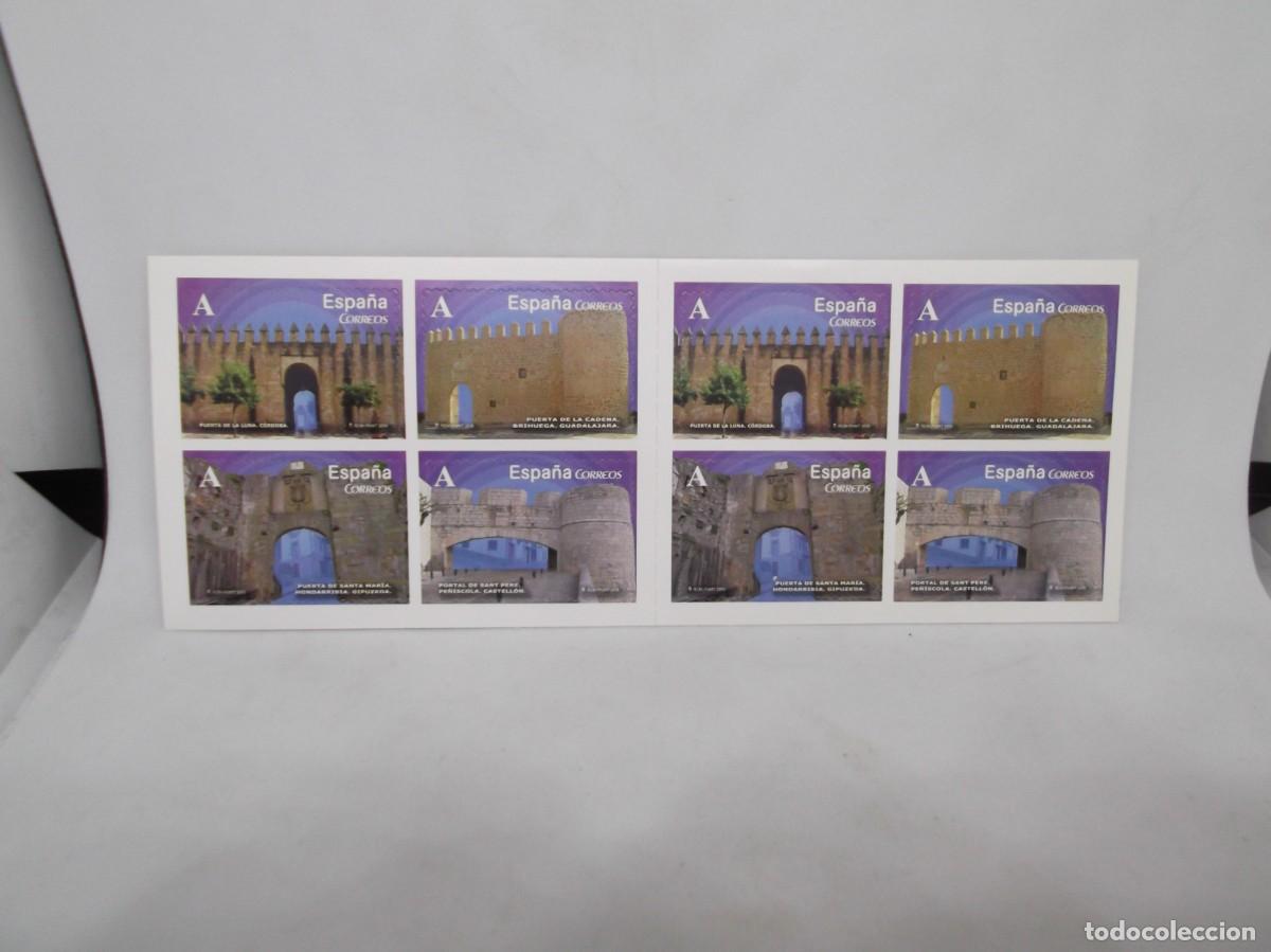 Sellos: Carnet Espa&ntilde;a 2015 Arcos y puertas monumentales.8 sellos adhesivos Tarifa A.Nuevo