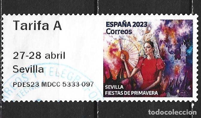 Sellos: ESPA&Ntilde;A ATMS SEVILLA 2023 TARIFA A USADA