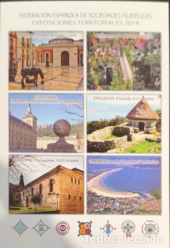 Sellos: Tarjeta postal / Entero postal - FESFI Exposiciones Territoriales 2014 (Sello Tarifa A)