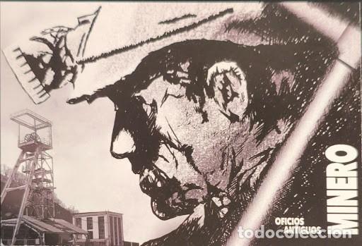 Sellos: Tarjeta postal / Entero postal - Oficios Antiguos: Minero (Correos, RCM-FNMT)3,50 &euro;.