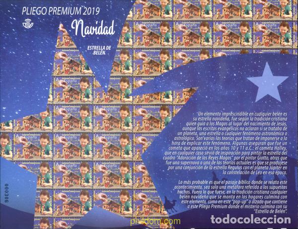 Sellos: 617489 MNH ESPA&Ntilde;A 2019 NAVIDAD. CONSTRUYENDO EL BEL&Eacute;N. FELIZ NAVIDAD