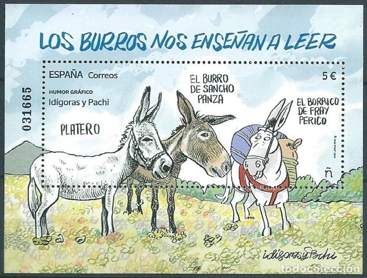 Francobolli: ESPA&Ntilde;A 2026 HB HUMOR GR&Aacute;FICO. ID&Iacute;GORAS Y PACHI MNH ED HB-5941 YT F5701