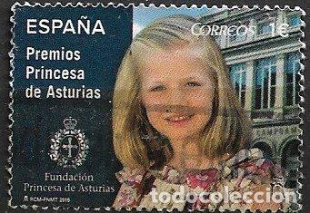 Sellos: 2015 Premios Princesa de Asturias, EDIFIL n&ordm; 4998 (o)