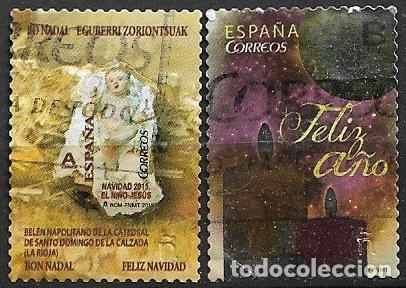 Sellos: 2015 Navidad, EDIFIL n&ordm; 5008 / 9 (o)