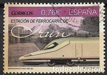Sellos: 2015 Estaci&oacute;n del Ferrocarril de Ir&uacute;n, EDIFIL n&ordm; 4914 (o)