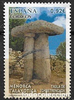 Sellos: 2015 Culturas antiguas, Menorca Talay&oacute;tica, EDIFIL n&ordm; 4910 (o)