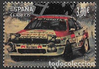 Sellos: 2016 Toyota Celica, Carlos Sainz, EDIFIL n&ordm; SH 5085 (o)
