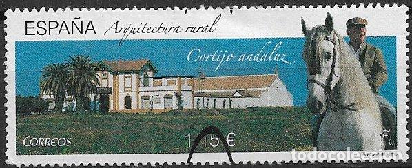 Sellos: 2016 Arquitectura Rural, Cortijo andaluz, EDIFIL n&ordm; SH 5087 (o)