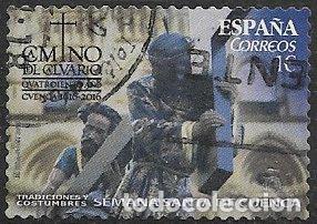 Sellos: 2016 Tradiciones, Semana Santa Cuenca, EDIFIL n&ordm; 5038 (o)