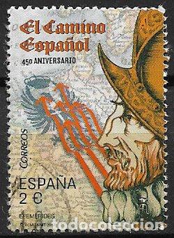 Sellos: 2016 450 Aniv&ordm; Camino Espa&ntilde;ol, EDIFIL n&ordm; 5124 (o)
