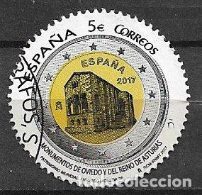 Sellos: 2017 Patrimonio Mundial, Asturias, EDIFIL n&ordm; SH 5149 (o)