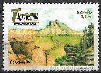 Sellos: 2017 Patrimonio Mundial, D&oacute;lmenes de Antequera, EDIFIL n&ordm; 5159 (o)