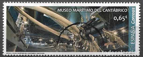Sellos: 2018 Museo Mar&iacute;timo del Cant&aacute;brico, Santander, EDIFIL n&ordm; 5217 (o)